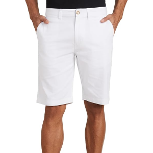 Men WHITE  fade shorts